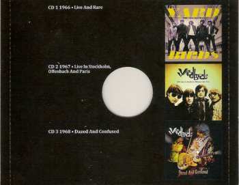 4CD/DVD/Set di cofanetti The Yardbirds: Live And Rare LTD