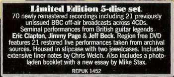 4CD/DVD/Set di cofanetti The Yardbirds: Live And Rare LTD