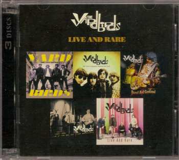 4CD/DVD/Set di cofanetti The Yardbirds: Live And Rare LTD