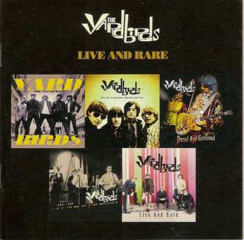 4CD/DVD/Set di cofanetti The Yardbirds: Live And Rare LTD