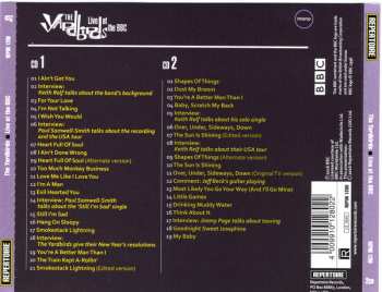 2CD The Yardbirds: Live At The BBC