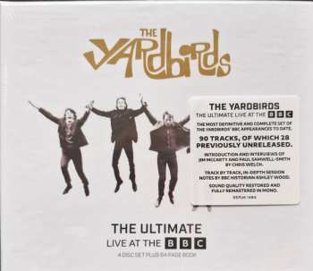 4CD/Set di cofanetti The Yardbirds: The Ultimate Live At The BBC