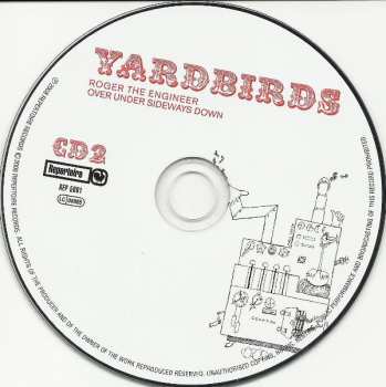 2CD The Yardbirds: Roger The Engineer / Over Under Sideways Down