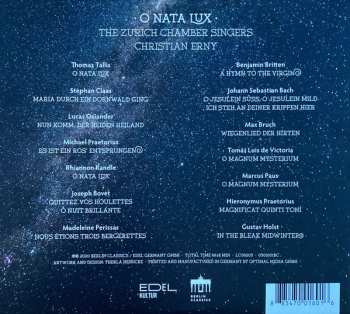 CD Zurich Chamber Singers: O Nata Lux