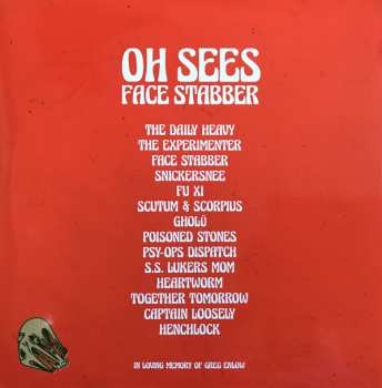 2LP Thee Oh Sees: Face Stabber