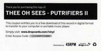 LP Thee Oh Sees: Putrifiers II EP