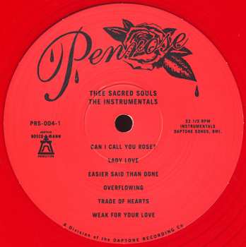 LP Thee Sacred Souls: The Instrumentals LTD