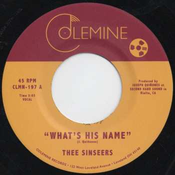 Album Thee Sinseers: What's His Name