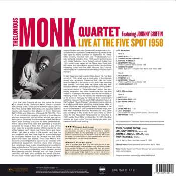 2LP Thelonious Monk: Live At The Five Spot 1958