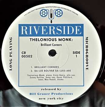 LP/Set di cofanetti Thelonious Monk: Brilliant Corners LTD | NUM