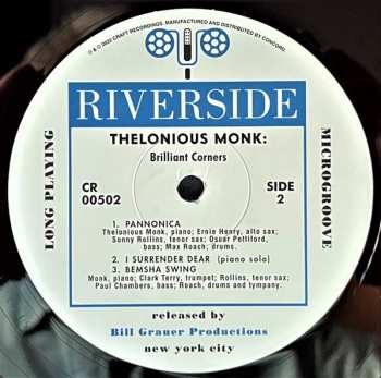 LP/Set di cofanetti Thelonious Monk: Brilliant Corners LTD | NUM