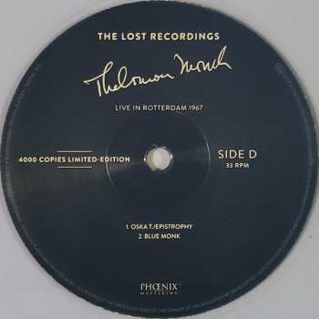 2LP/Set di cofanetti Thelonious Monk: Live In Rotterdam 1967 LTD | NUM | CLR