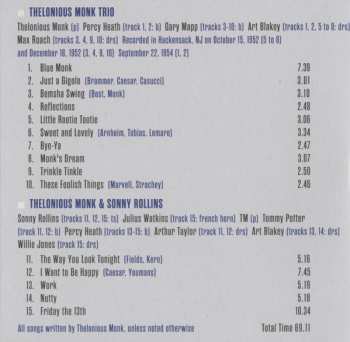 10CD/Set di cofanetti Thelonious Monk: Milestones Of A Legend