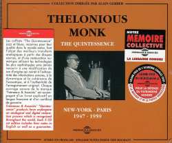 Album Thelonious Monk: New York - Paris 1947-1959