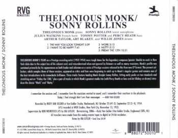 CD Thelonious Monk: Thelonious Monk / Sonny Rollins