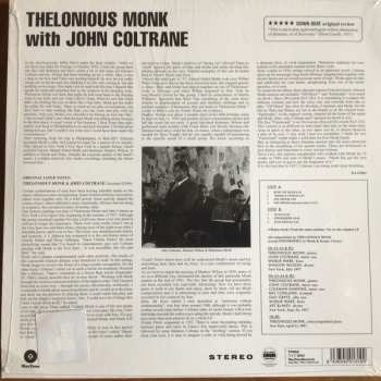 LP John Coltrane: Thelonious Monk With John Coltrane LTD
