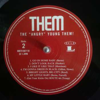 LP Them: The "Angry" Young Them!
