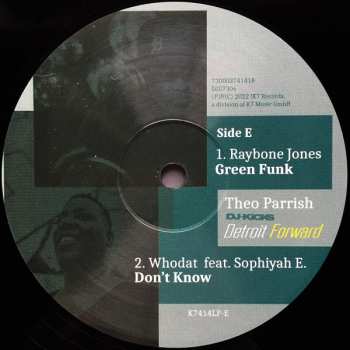 3LP Theo Parrish: DJ-Kicks Detroit Forward DIGI