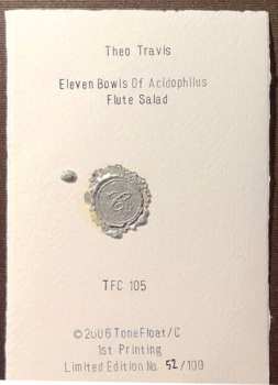 LP Theo Travis: Eleven Bowls Of Acidophilus Flute Salad