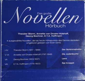 8CD/Set di cofanetti E.T.A. Hoffmann: Das Grosse Novellen  Hörbuch