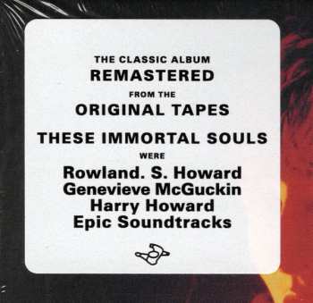 CD These Immortal Souls: I'm Never Gonna Die Again