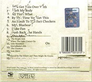 CD They Might Be Giants: I Like Fun DIGI