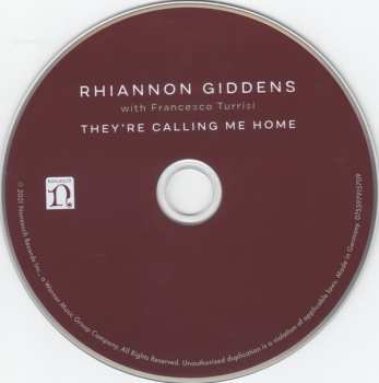 CD Rhiannon Giddens: They're Calling Me Home