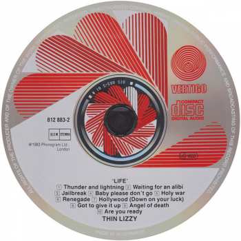 2CD Thin Lizzy: Life Live