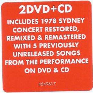 2CD/DVD Thin Lizzy: The Boys Are Back In Town (Live At The Sydney Opera House October 1978) / Songs For While I'm Away