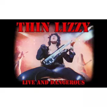 Poster in tessuto Live And Dangerous