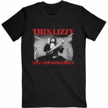 Merch Thin Lizzy: Maglietta Live & Dangerous