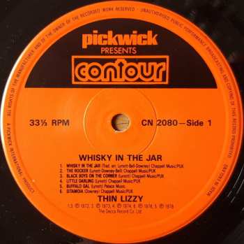 LP Thin Lizzy: Whisky In The Jar