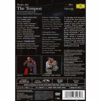 DVD The Metropolitan Opera House Orchestra: The Tempest