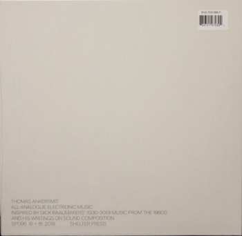 LP Thomas Ankersmit: Homage To Dick Raaijmakers