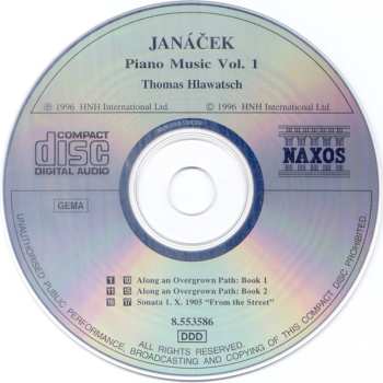 CD Leoš Janáček: Piano Music Vol. 1