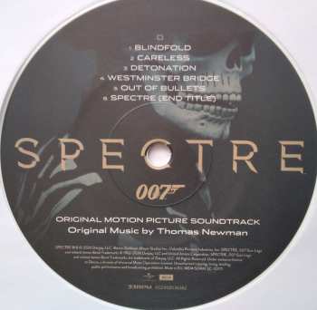 2LP Thomas Newman: Spectre (Original Motion Picture Soundtrack) CLR | LTD