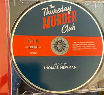 CD Thomas Newman: The Thursday Murder Club (Soundtrack From The Netflix Film)