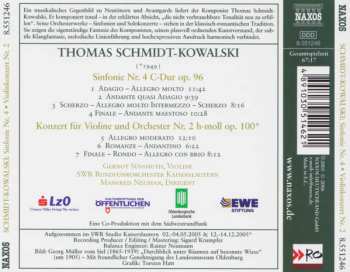 CD Thomas Schmidt-Kowalski: Sinfonie Nr. 4 • Violinkonzert Nr. 2