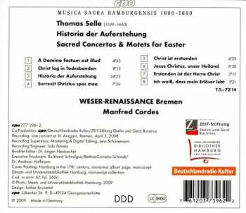 CD Thomas Selle: Die Auferstehung Christi