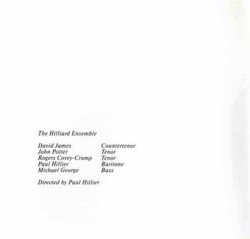 CD The Hilliard Ensemble: The Lamentations Of Jeremiah