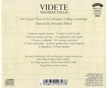 CD Thomas Tallis: Videte