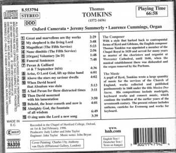 CD Oxford Camerata: Choral And Organ Music