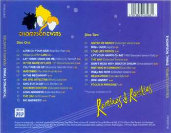 2CD Thompson Twins: Remixes & Rarities