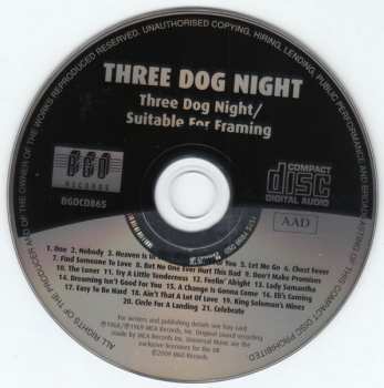 CD Three Dog Night: Three Dog Night / Suitable For Framing