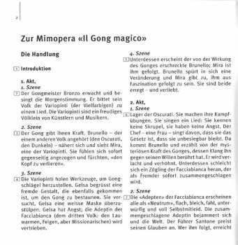 CD Thüring Bräm: Il Gong Magico (Mimopera In Vier Akten)