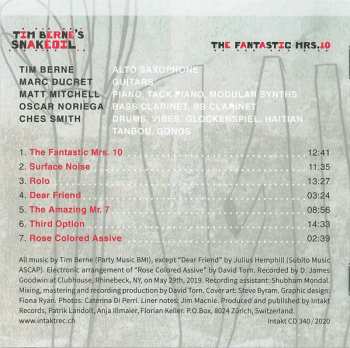 CD Tim Berne's Snakeoil: The Fantastic Mrs. 10 