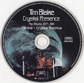 3CD/Set di cofanetti Tim Blake: Crystal Presence (The Albums 1977 - 1991)