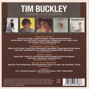 5CD/Set di cofanetti Tim Buckley: Original Album Series