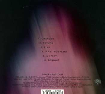 CD Tim Kamrad: Changes
