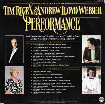 LP Philharmonia Orchestra: Performance (The Very Best Of Tim Rice & Andrew Lloyd Webber)
